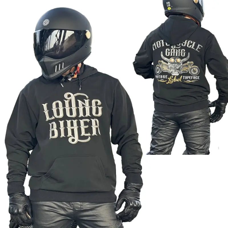 Biker hoodie | mototsiklistichka banda