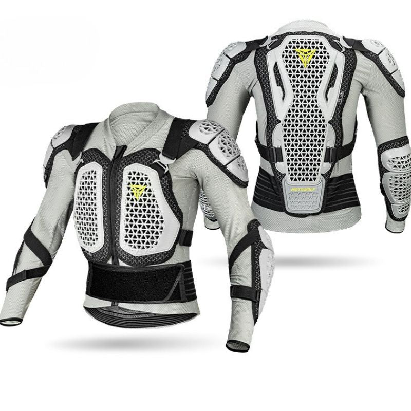 Anatomski motociklistički zaštitni prsluk | Bionic PG1 Bijela