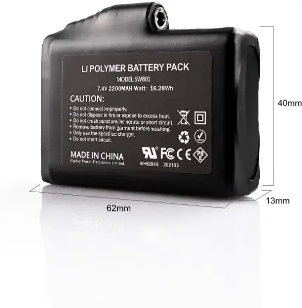 Punjiva baterija za grijane rukavice 7.4v 2200mah
