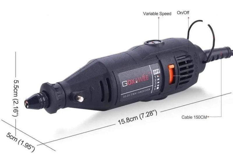 Mini elektrichna bushilitsa + 180 alata