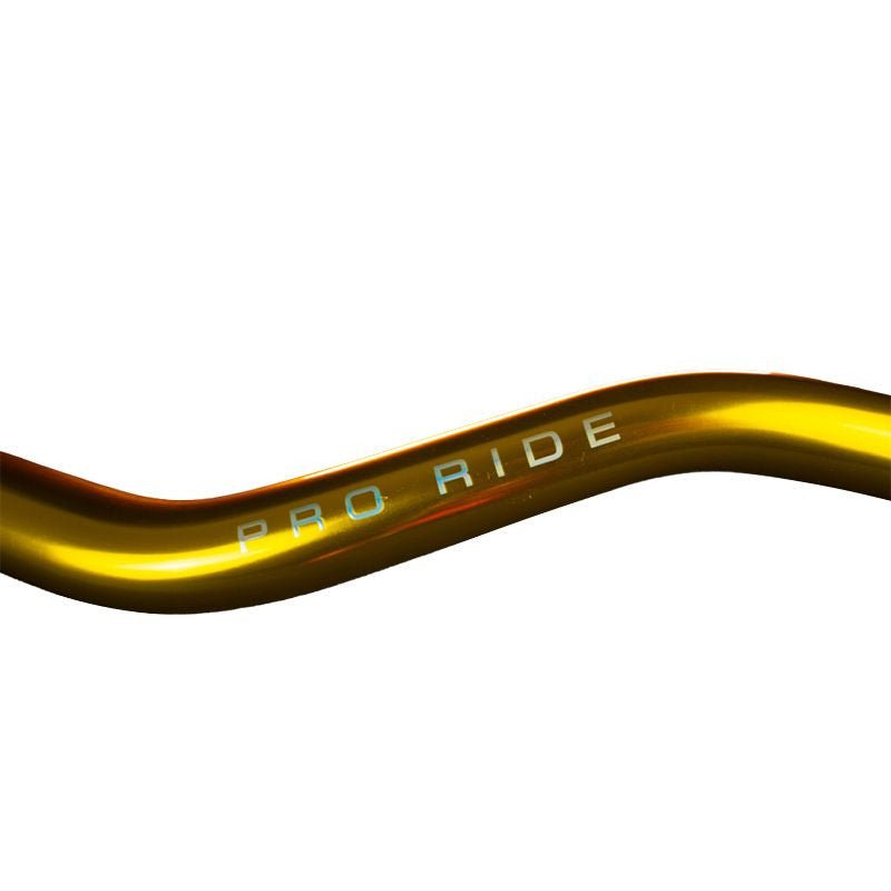 Krm pro ride oversize upravljač promjera 28,6 mm - puni zlatni aluminij s pjenom