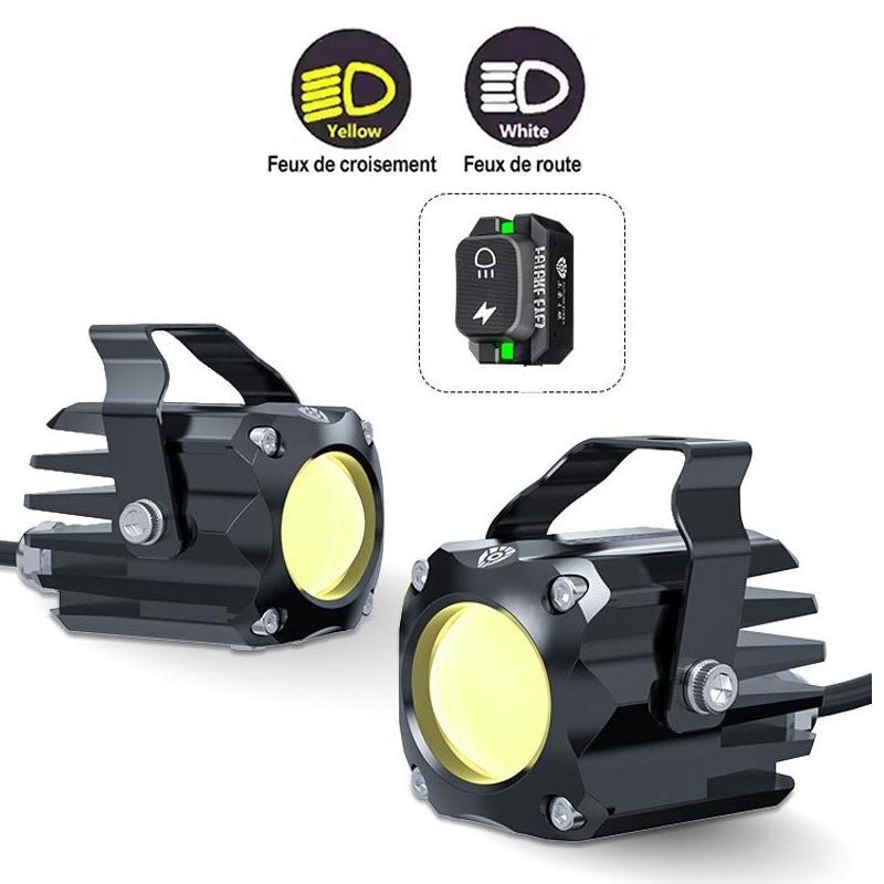 Dodatni LED far za mototsikle | f150-s (bezhichni prekidach)