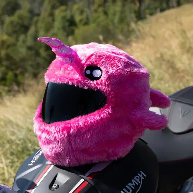 Navlaka za mototsiklistichku katsigu - roze јednorog