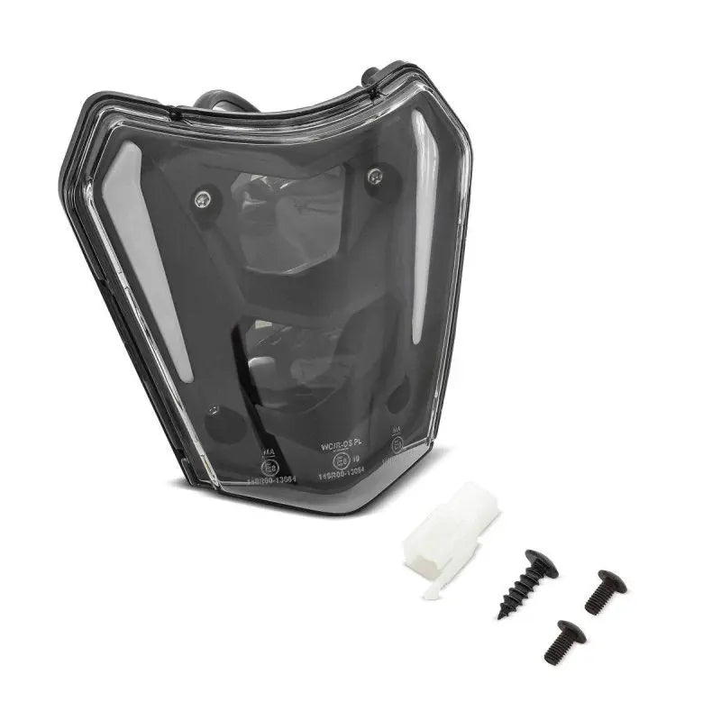 Motorkerékpár ece led fényszóró maszkkal ktm exc / exc-f / freeride / enduro / smc 14-22 xdure sw1 fehér