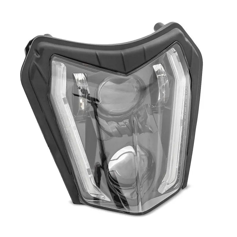 Univerzalni offroad enduro mototsikl LED far i registarska tablitsa