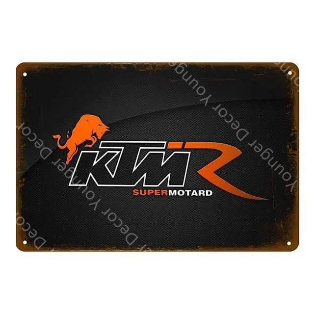 KTM off-road metalna plocha