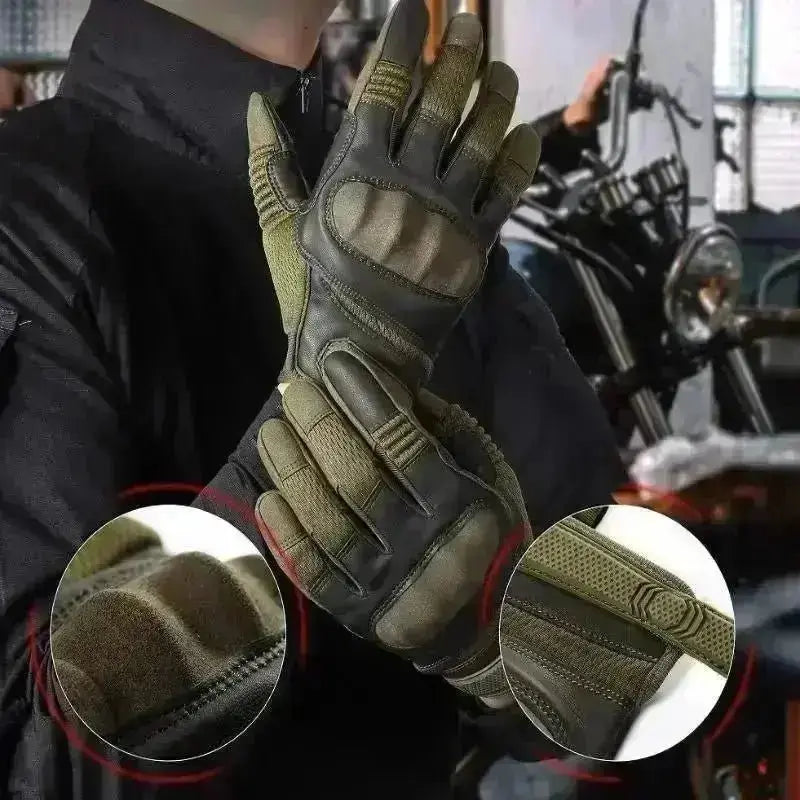 Taktilis középszezoni motorkesztyű