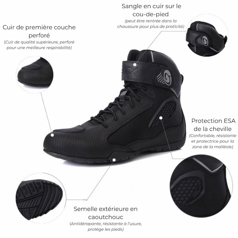 Ljetne motociklističke cipele/čizme | ride4x™