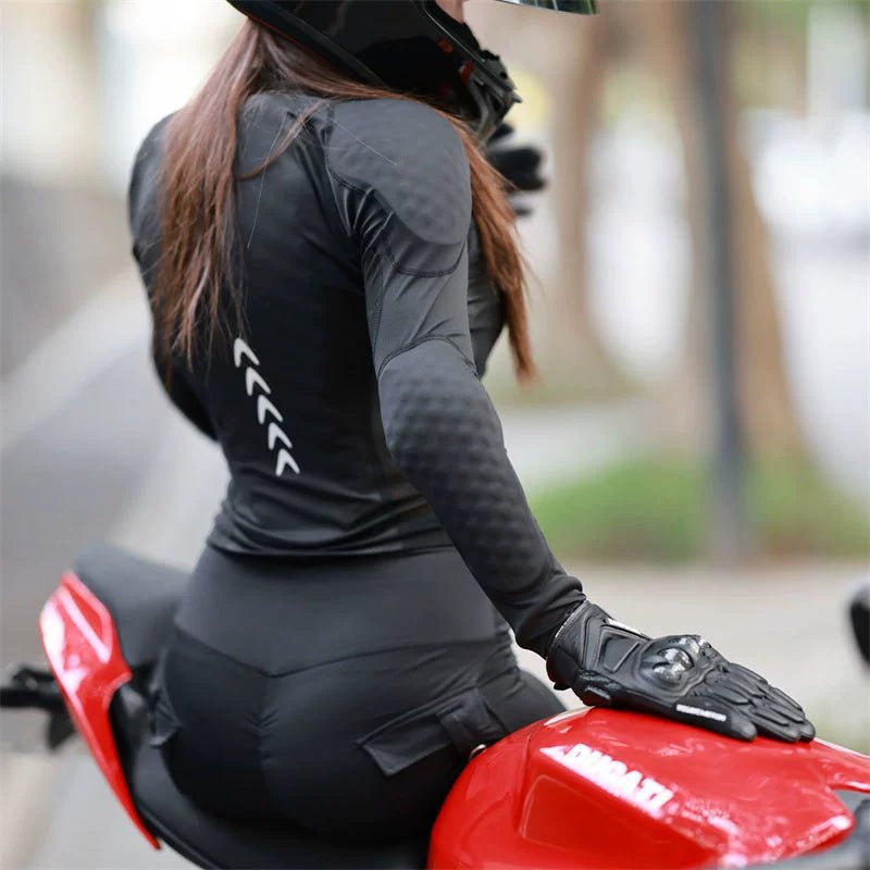 Ženska ljetna motoristička jakna sa CE2 zaštitom | Valkirija™