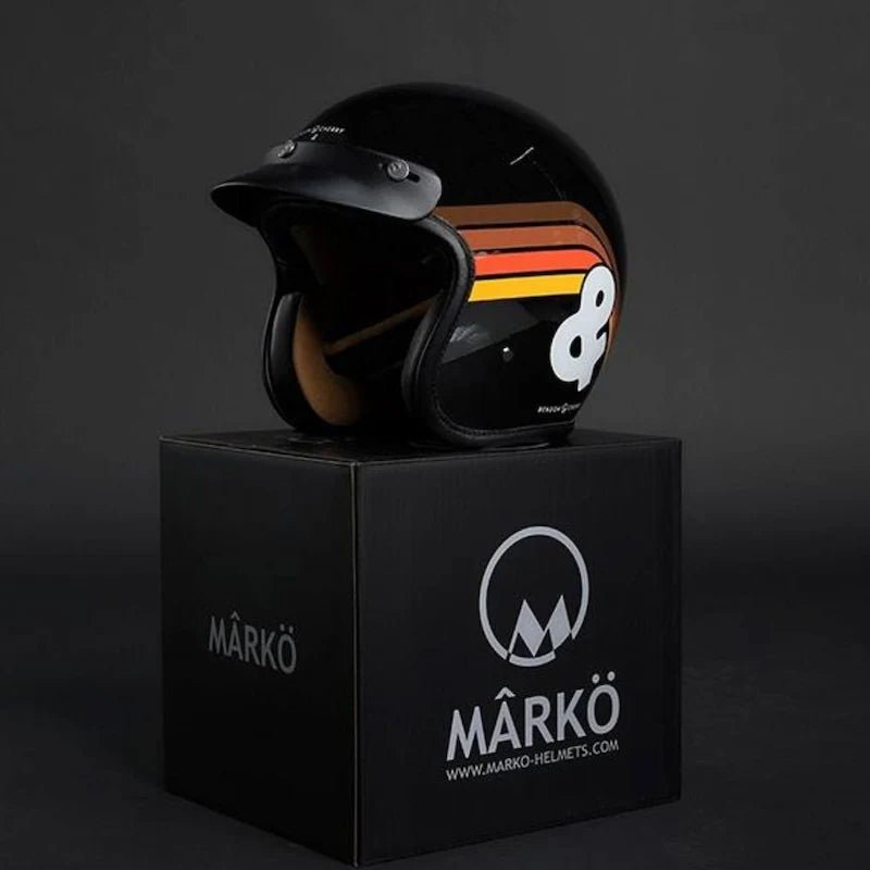 Benson & Tsherri k Marko Vintage Јet helmet