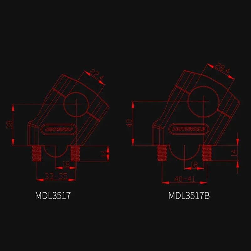 22/28mm Offset handlebar Tslamp | 390 Adventure
