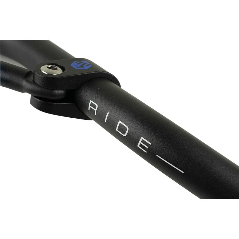 KRM Pro Ride 22,2 mm crni/plavi aluminijski upravljač motocikla