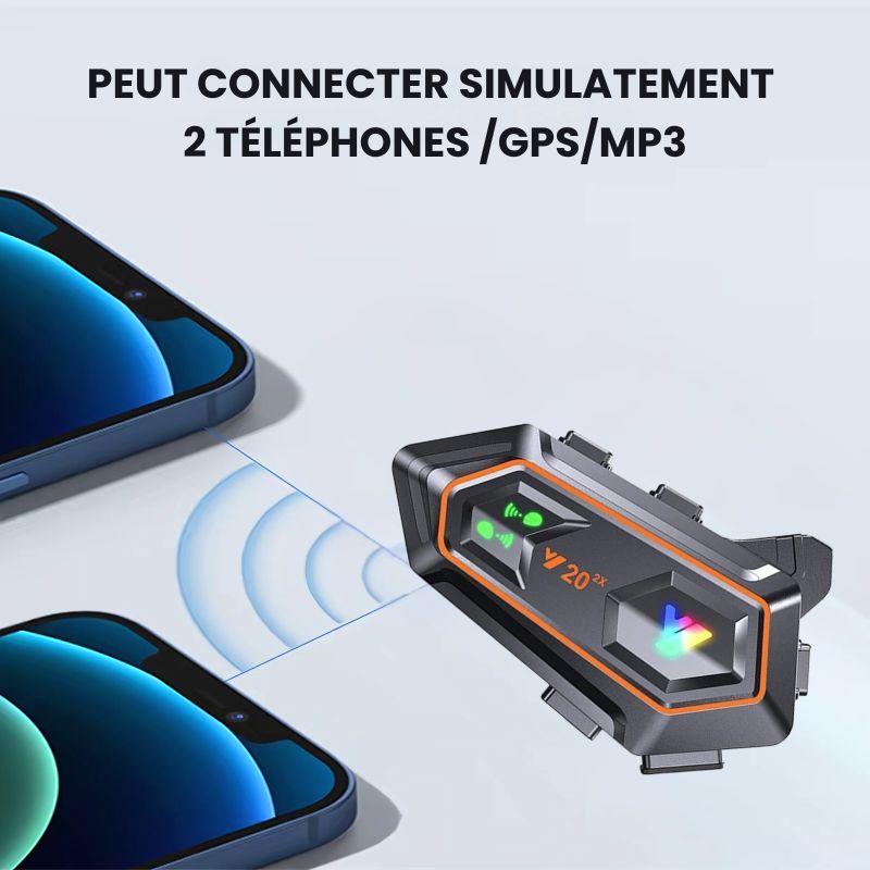 Bluetooth Mototsiklistichka katsiga Interkom | eartsom™