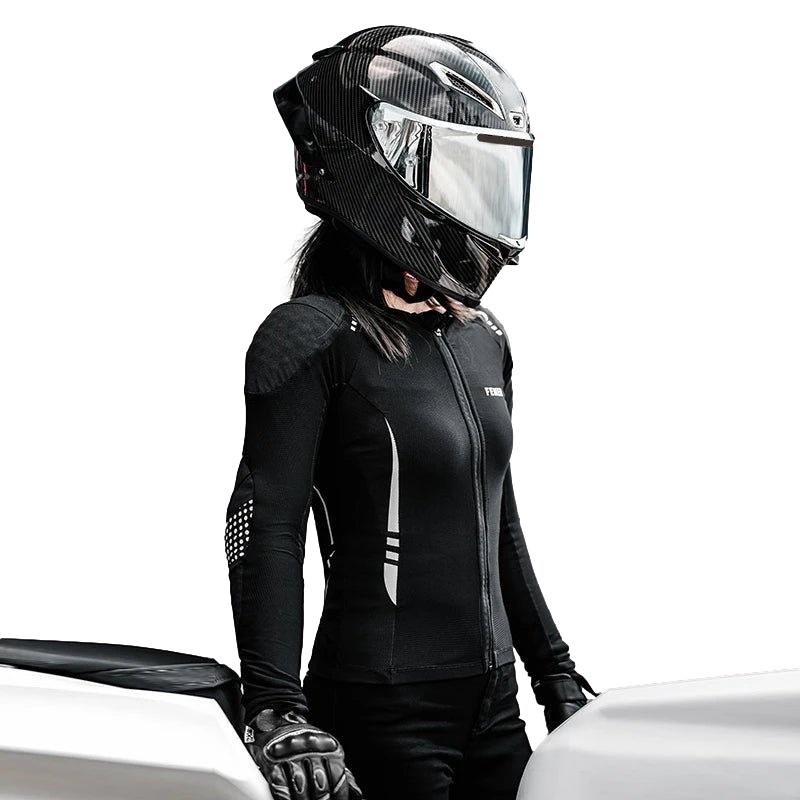 Zhenski letnji mototsiklistichki zashtitni prsluk - evoshield™ - Rasprodaјa