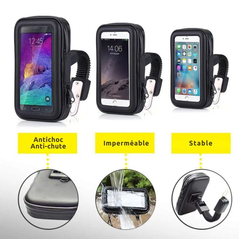 Vodootporni nosach za telefon za mototsikl - Akuashield Pro