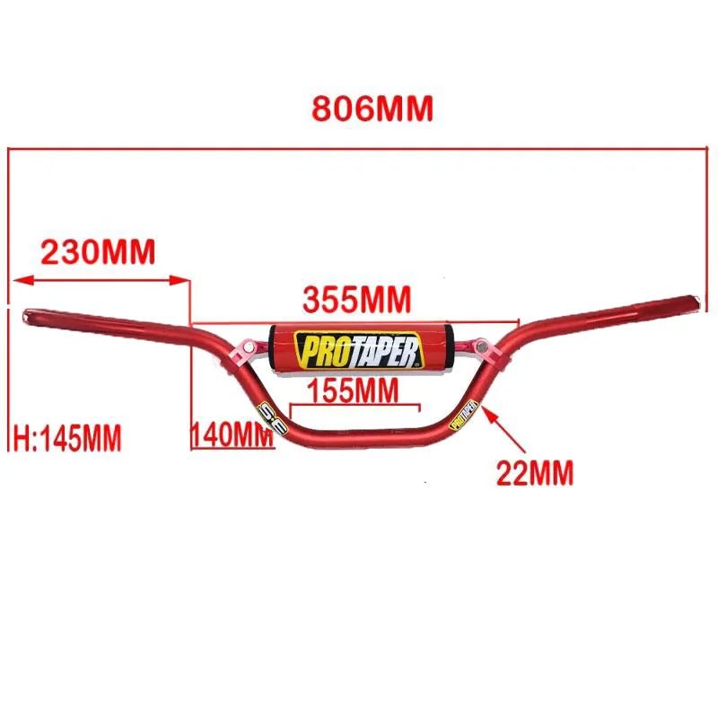 Pro konusni upravljač - 22 mm crveni