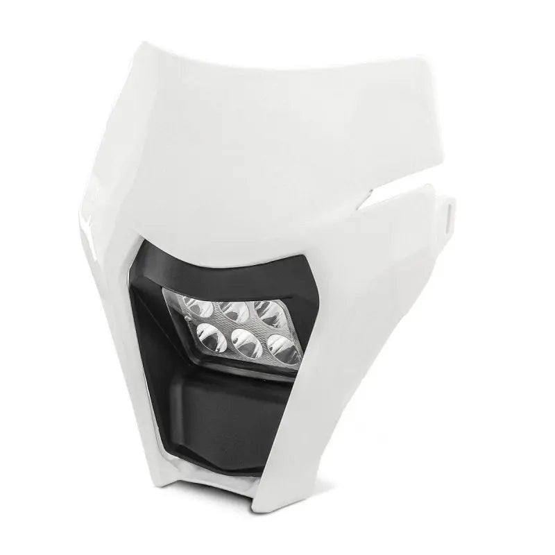 LED reflektor za motocikl + ploča za enduro xdure bk2 univerzalni oklop s