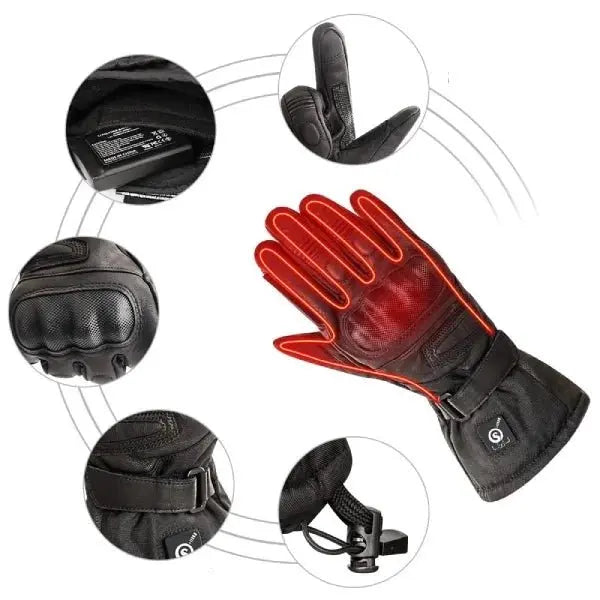 Odobrene grijane motociklističke rukavice - heatride™