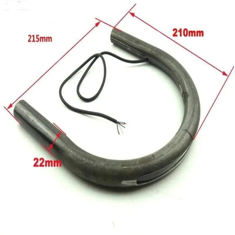 Loop mototsikla Tsafe Ratser - 215mm + LED osvetljenje