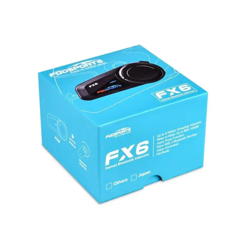Bluetooth interfon za mototsikle – 6 vozacha, vodootporan i hD zvuk
