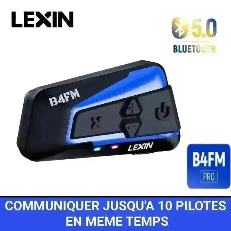 Lekin Bluetooth interfon za mototsikle – 10 vozacha, vodootporni i dugi domet
