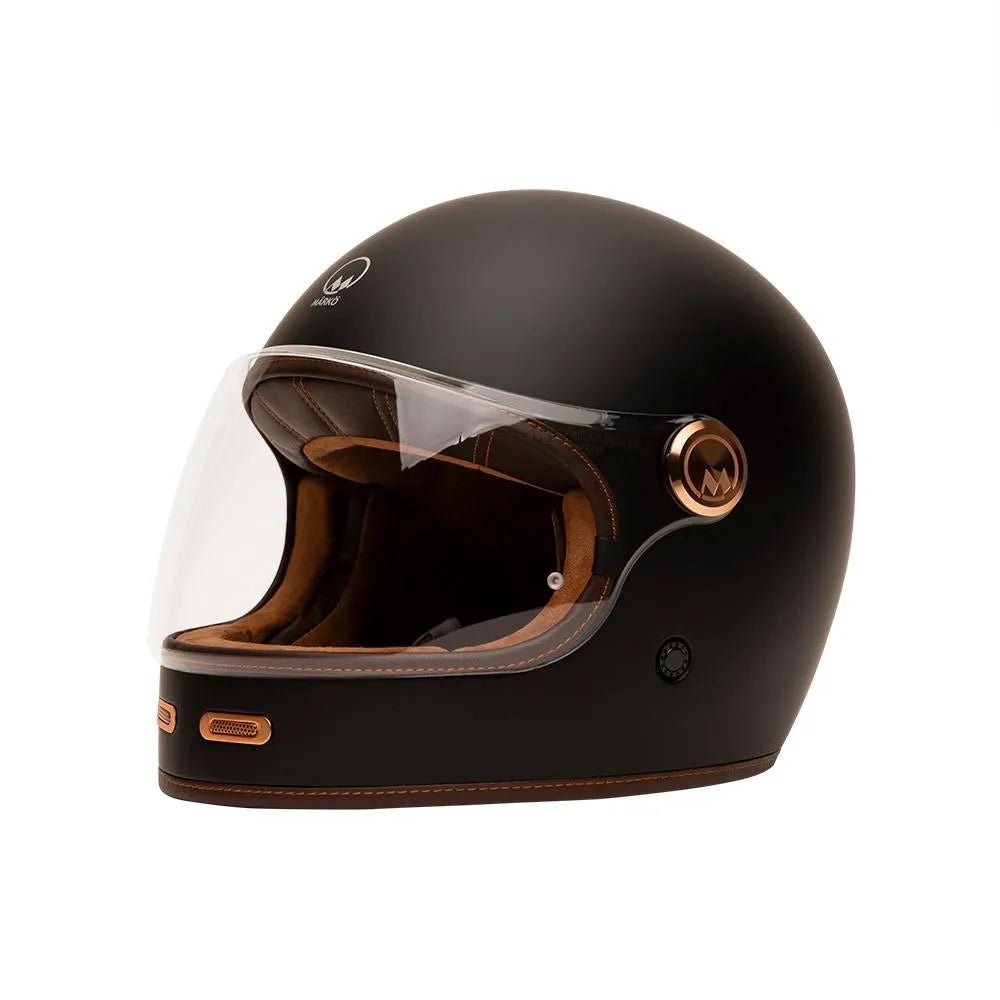 Retro motociklistička kaciga s punim licem | marko fullmoon