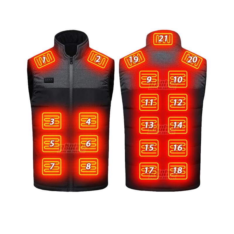 Hotgear™ motociklistički grijani prsluk – 21 zona