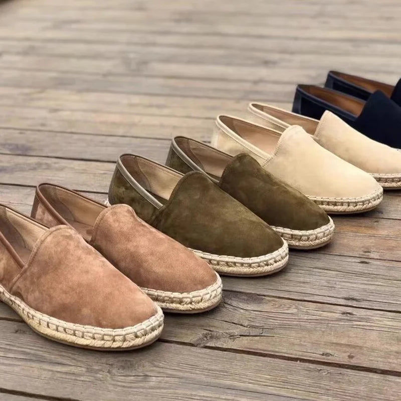 Espadrille suede Old Money stiilis