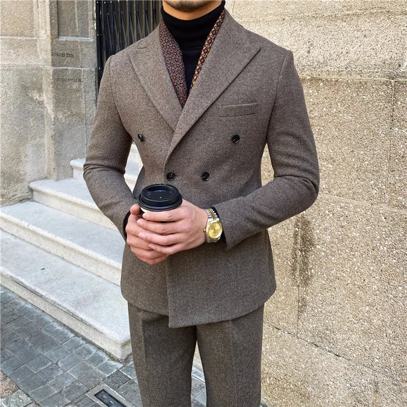 Peaky blinders tweed-jakkesæt, old money style