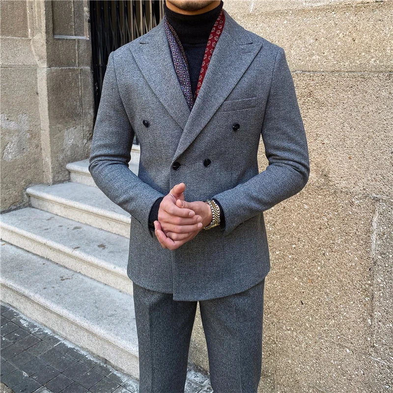 Peaky blinders tweed-jakkesæt, old money style