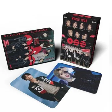Sæt med 55 lomo kort BTS – 2026-samling med J-Hope, Jimin, V, Jungkook