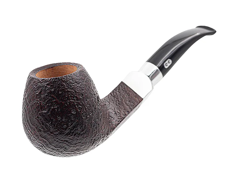 Pipa Chacom Maitre-Pipier con tubo negro arenado