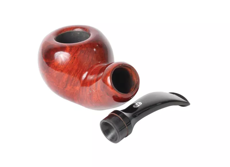 Cachimbo Chacom Reverse Calabash castanho brilhante