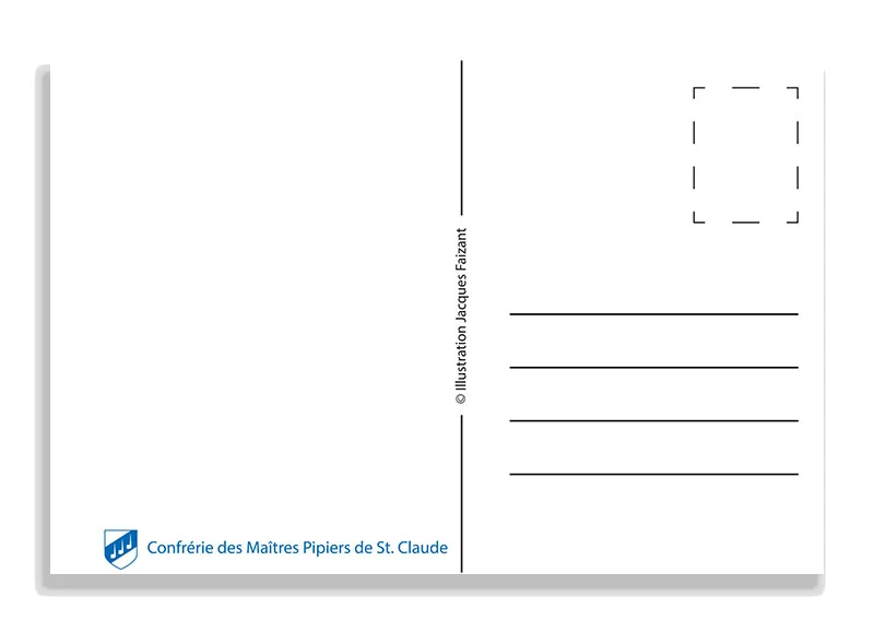 Cartão postal – o cachimbo é melhor