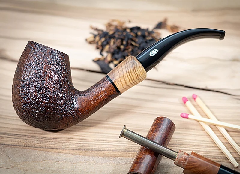 Chacom Supreme sandblästrad pipa