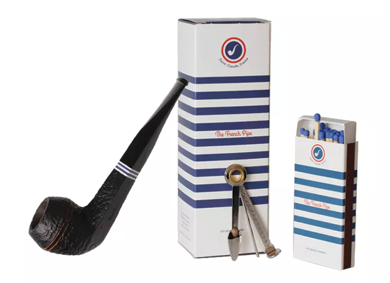 The french pipe n°8 σαγρέ