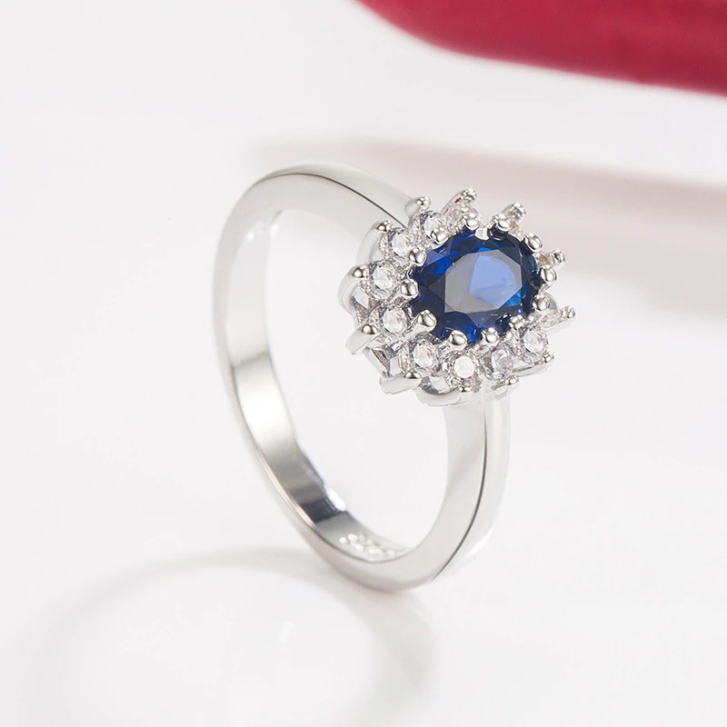 Ring Prinzessin Blau Lapis Lazuli