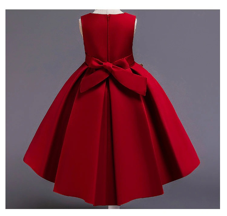 Kleid Prinzessin Zeremoniell Rot