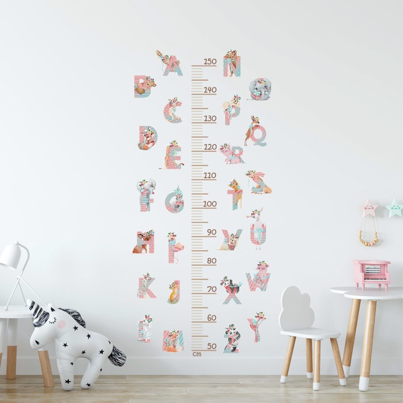 Sticker Metre Enfant Alphabet