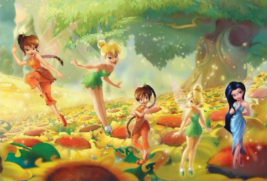 Prinsessan Tinkerbell tapet