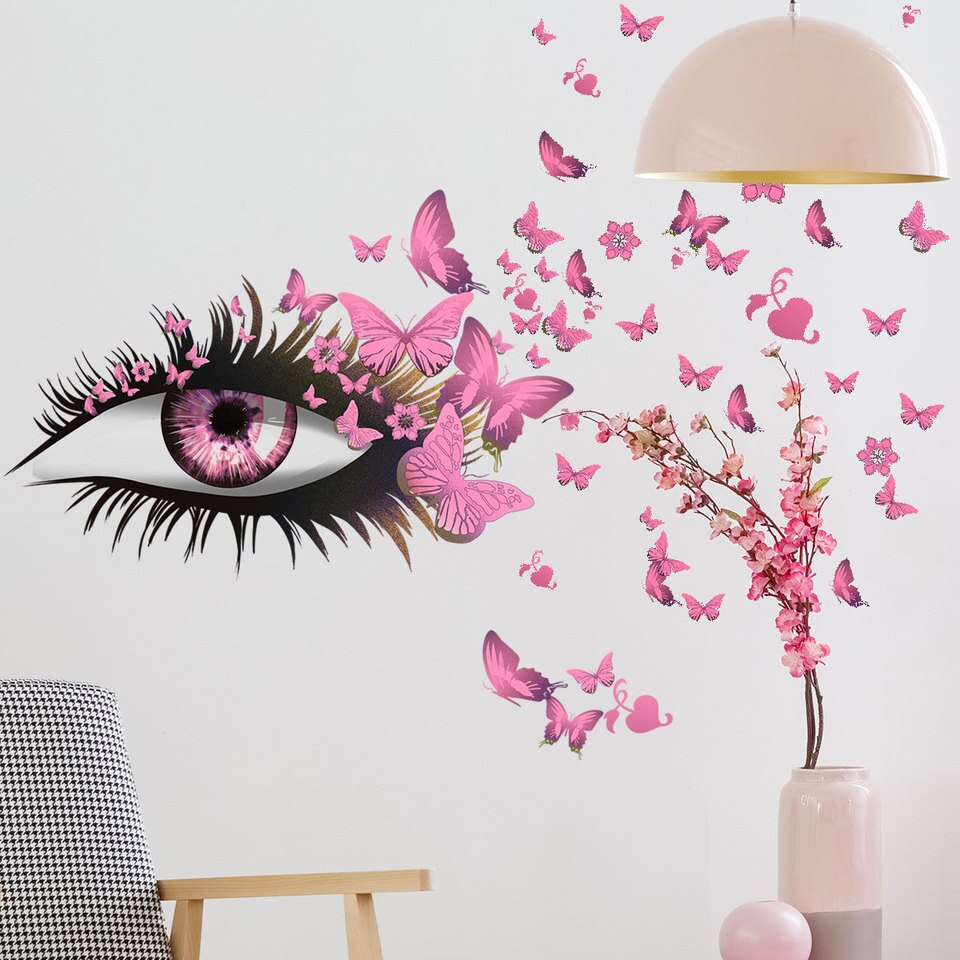 Princess Butterfly Eye Sticker