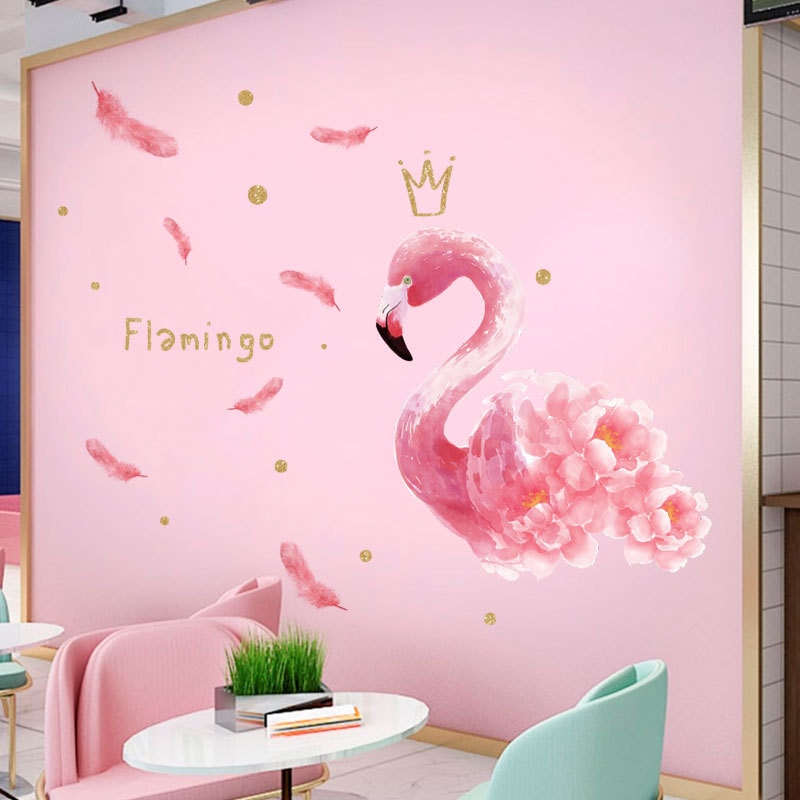 Wandsticker Flamand Rose