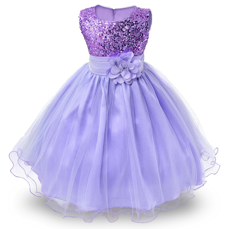 Prinzessin Violett Kleid für Hochzeit