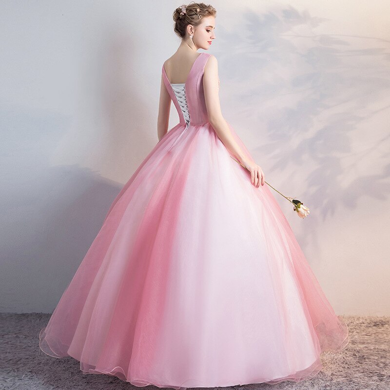 Kleid Prinzessin Rosa mit Blumen