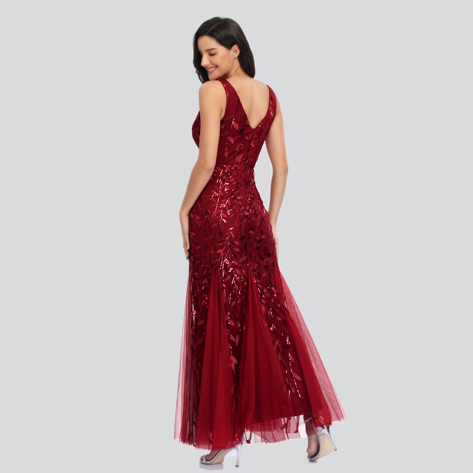 Cocktailkleid Bordeaux