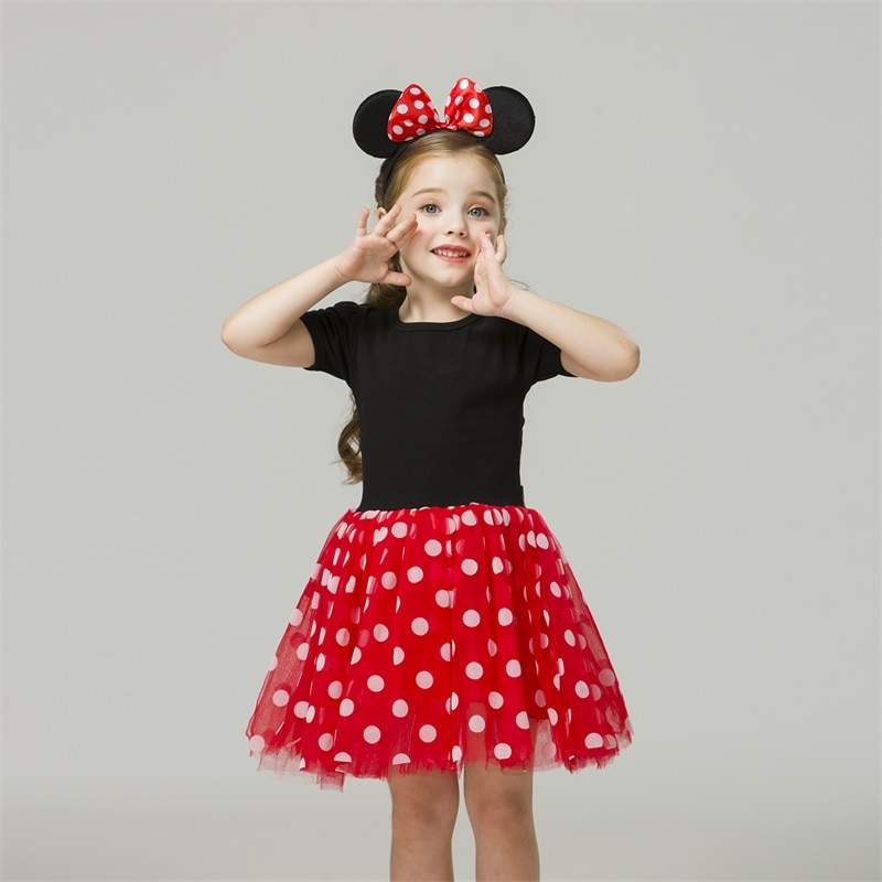 Kleid im Minnie-Stil für Babys