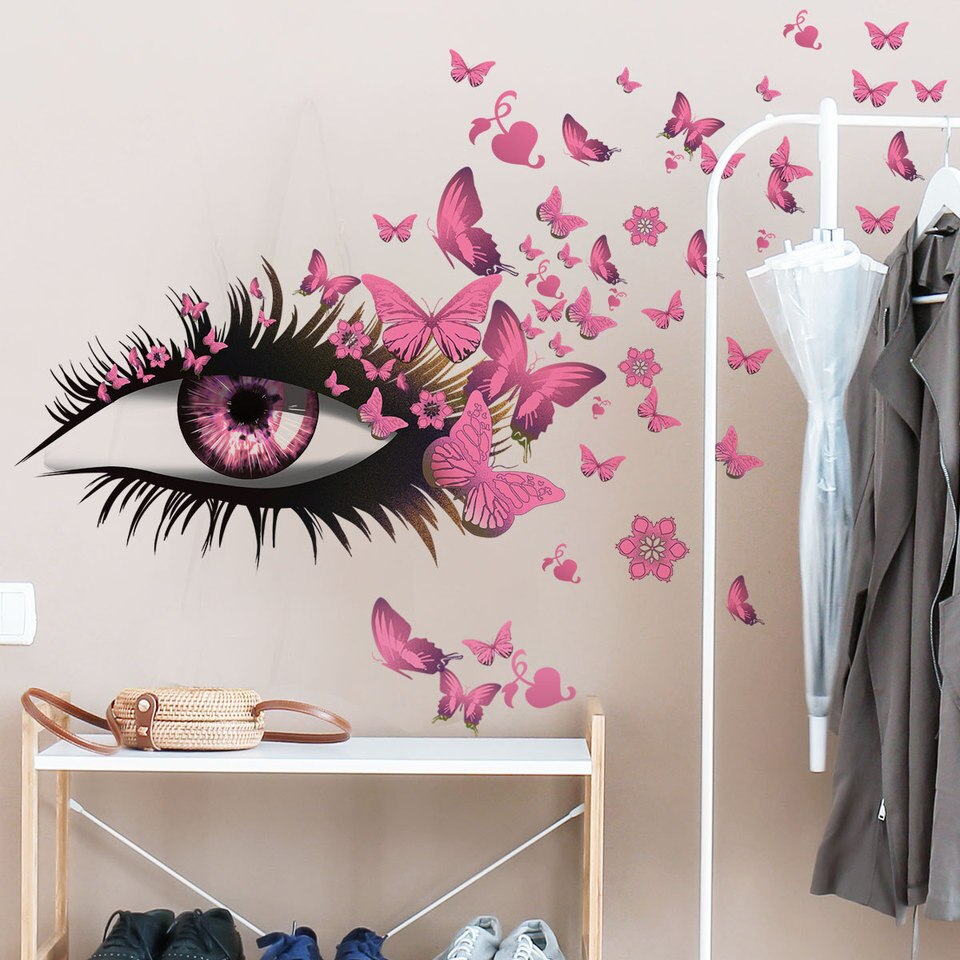 Princess Butterfly Eye Sticker