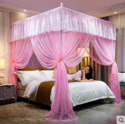 Ciel de Lit Princesse Rose Fuchsia