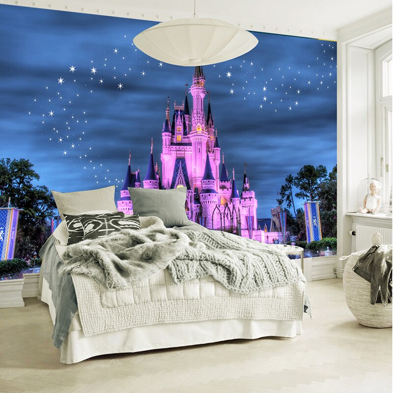 Prinsessan Fairy Castle Wallpaper