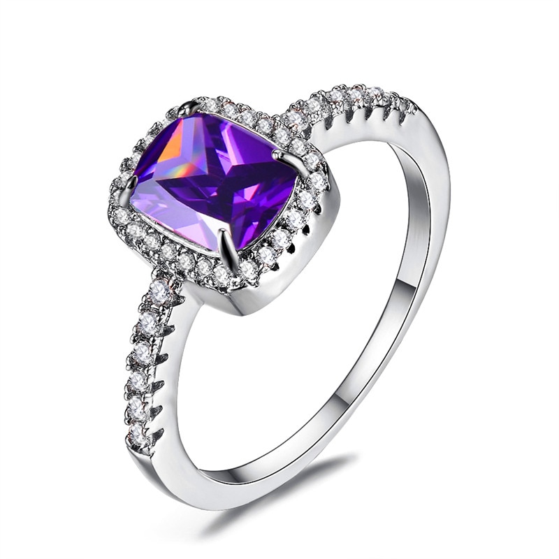 Rosa justerbar ring